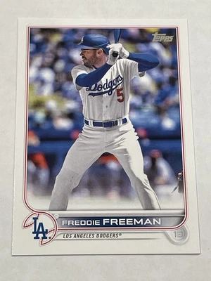2022 Topps Update Baseball #US330 - Freddie Freeman - Los Angeles Dodgers - Image 1 of 2