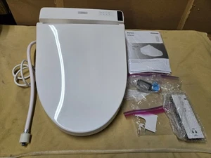 Asiento de inodoro bidé electrónico alargado TOTO SW2024 #01 WASHLET - como está para piezas - Imagen 1 de 8