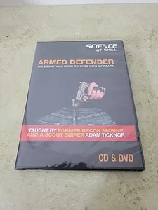 Armed Defender DVD and CD Set SCIENCE OF SKILL Home Defense taught By Sniper - Picture 1 of 3