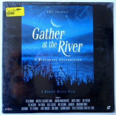 BILL MONROE "Gather at the River" New Sealed Bluegrass Music Laserdisc Movie - Image 1 of 2