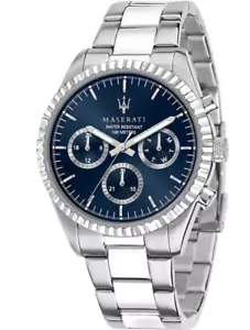 Maserati Competizione R8853100022 Herrenuhr 43mm Blau NEU Uhr - Bild 1 von 8