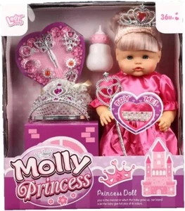 PEBBLE HUG Princess Doll with Dressing Set, 16-inch Baby Princess - Picture 1 of 1