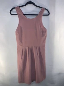 XXI Muave Fit & Flare Dress W/Open Back Size Large #540 - Picture 1 of 8