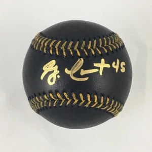 Garrett Crochet Chicago White Sox Pitcher Rookie Autographed Black Baseball COA - Picture 1 of 1