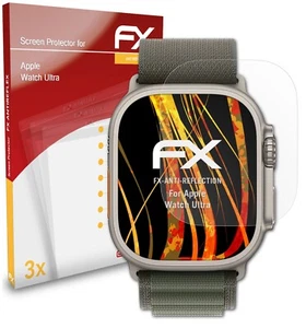 atFoliX 3x Film Protection d'écran pour Apple Watch Ultra mat&antichoc - Photo 1 sur 9