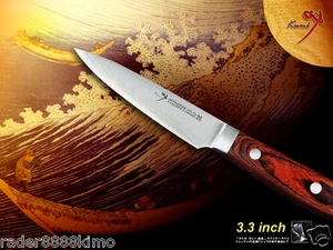 Japanese VG10 Steel Fruit Paring Knife 3.3" Chef's Kitchenware Cutlery NEW - Picture 1 of 4