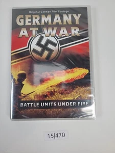 Germany at War - Battle Units Under Fire - WWII Military - DVD NEW SEALED - Picture 1 of 2