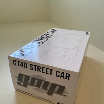 Diecast 1/12 GMP GT40 STREET CAR BLACK  - Image 1 of 4
