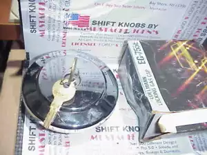 1975 VW Rabbit & Suracco Chrome Locking Gas Cap - Picture 1 of 2