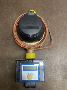 Badger 5/8x3/4 M25 Brass Water Meter RTR Cubic Feet Register With Digital Remote - Picture 1 of 3