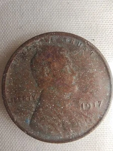 1917 BN Lincoln Wheat Penney One Cent - zirkuliert - Bild 1 von 6
