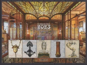 BELGIUM 2023 art nouveau miniature sheet MNH** BLN202303 - Picture 1 of 1