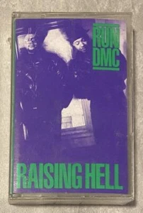 Raising Hell Run DMC (Audio Cassette, 1986) Profile PCT 1217 Purple/Green - Picture 1 of 5