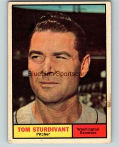 1961 Topps #293 Tom Sturdivant - Picture 1 of 2