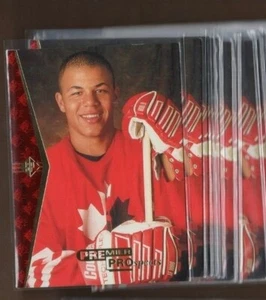 JAROME IGINLA 1994/95 SP Foil Program Excellence Team Canada WJC ROOKIE CARD HOF - Picture 1 of 1