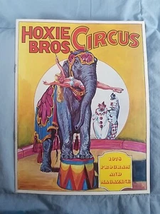 1979 Vtg HOXIE BROS CIRCUS Souvenir Program Magazine - Picture 1 of 5