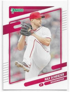 Donruss SP 2021 variación fotográfica Max Scherzer #206 - Imagen 1 de 1
