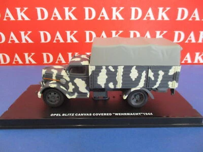 Die cast 1/43 Modellino Camion Opel Blitz Canvas Covered Wehrmacht Germany 1944 - Immagine 1 di 3