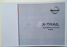 Betriebsanleitung Nissan X-Trail 6-2015