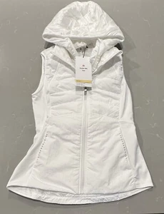 Lululemon Another Mile Vest White Sz 6 NWT - Picture 1 of 4