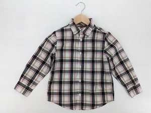 Dressed Up by Gymboree Toddler Boy's Long Sleeve Button Down Plaid Shirt Size 4T - Picture 1 of 9