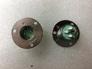 C3M SWITCHCRAFT Conn XLR Connector M 3 POS ROHS 2 UNITS - Picture 1 of 2