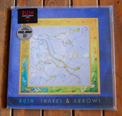 RUSH Snakes & Arrows 2007 180 gram LP Vinyl NEW SEALED UNOPENED Original Release - Image 1 of 2