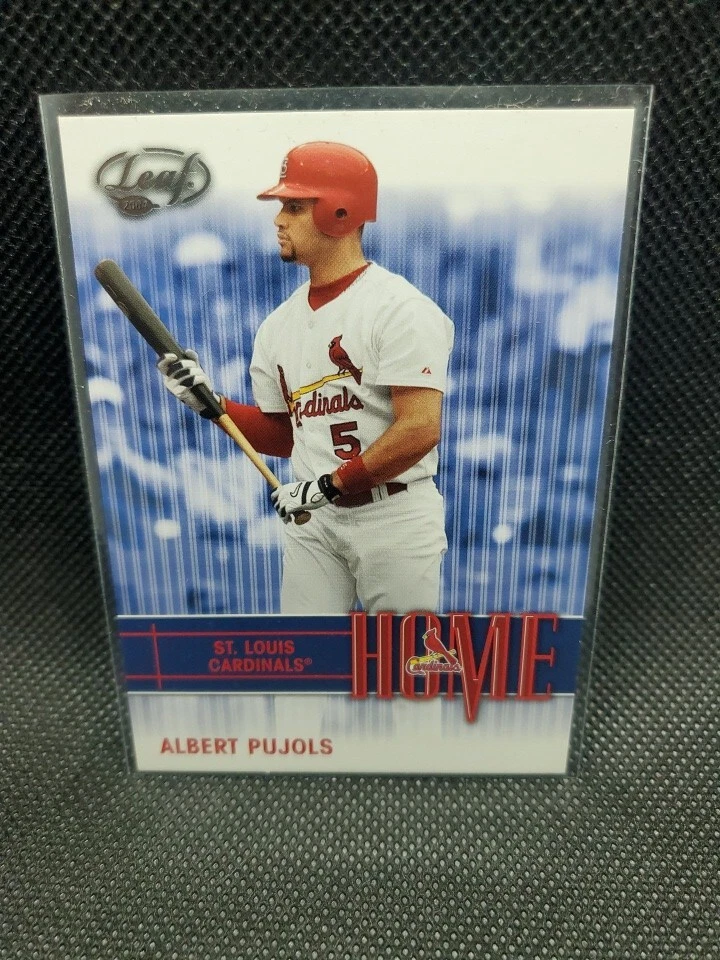 2004 Leaf Home Albert Pujols (#H-4) insert card - Image 1 of 3