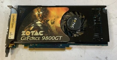 ZOTAC  9800GT 512MB DDR3 188-05N40-033ZT Graphic Card-P7C - Image 1 of 4