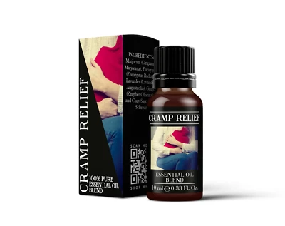 Mystix London Cramp Relief Essential Oil Blend - 100% Pure - 10ml - Image 1 of 4