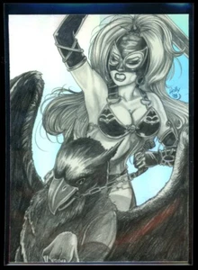 DEATH 1998 Artbox Lady Death Covenant HoloFoil #55 C2 - Picture 1 of 2