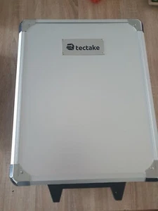 tectake werkzeug koffer Trolly gebraucht grün kiste aluminium - Bild 1 von 15