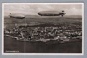 Zeppelin Werft Besuch Beleg Friedrichshafen 1938 nach Zeitz - Bild 1 von 2