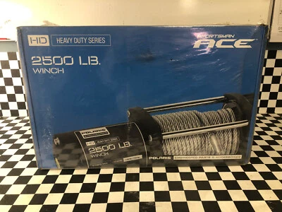 Polaris Sportsman ACE 500 570 900 2014-2017 OEM 2500 lb acero ABW K-Winch emp Foto 1 de 3