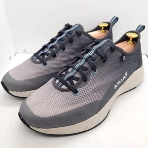 Ariat Men's SIZE 8.5 EE WIDE Shift Runner Smokey Grey Lace Shoes Nurse Warehouse - Picture 1 of 11