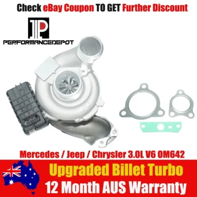 Cargador turbo Billet actualizado para Jeep Commander XH OM642 3,0 L 2006-2010 Foto 1 de 4