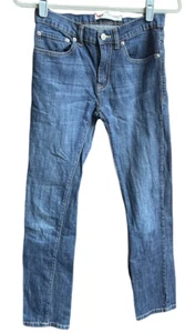 Levi's 510 Skinny Jeans Boy’s Sz 16 Reg 28x28 (Actual 29x27.5”) Med Denim Jeans - Picture 1 of 7