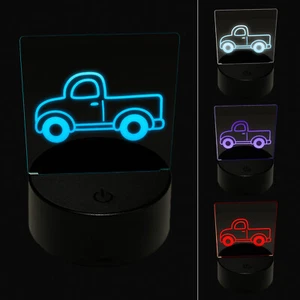 Cute Truck 3D Illusion LED Night Light Sign Lamp - Picture 1 of 6