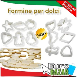 Formine per Dolci Forma Mix come foto pezzi Diverse Misure - Foto 1 di 1