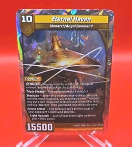 Kaijudo 1X ETERNAL HAVEN Super Rare S1/S10 9SHA Shattered Alliances DUEL MASTERS - Picture 1 of 4