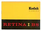 Kamera Bedienungsanleitung Kodak Retina I Bs User Manual Anleitung Y2503