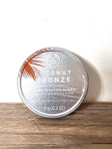 The Body Shop Coconut Bronze Matte Bronzing Powder 9g Shade 01 Fair- New - Picture 1 of 5