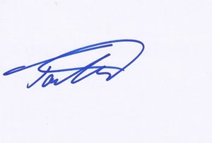 Golf - Tommy Fleetwood - Hand Signed 6x4 Inch White Card - COA - Picture 1 of 1