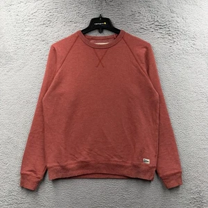 Maglione girocollo uomo Mollusk California Surf Shop piccolo arancione made in USA - Foto 1 di 9