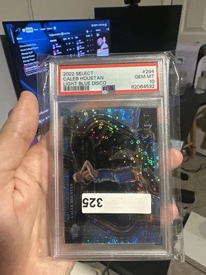 2022 Select Caleb Houstan Light Blue Disco /99 PSA 10 GEM MINT Orlando Magic #17 - Image 1 of 2