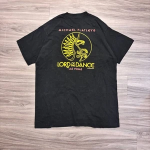 1997 / De colección Lord of the Dance Las Vegas Michael Flatley Unicornio Gráfico Talla L - Imagen 1 de 11