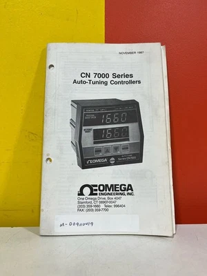 OMEGA M-009110419 CN7000 Module Operating and Service Manual - Image 1 of 2