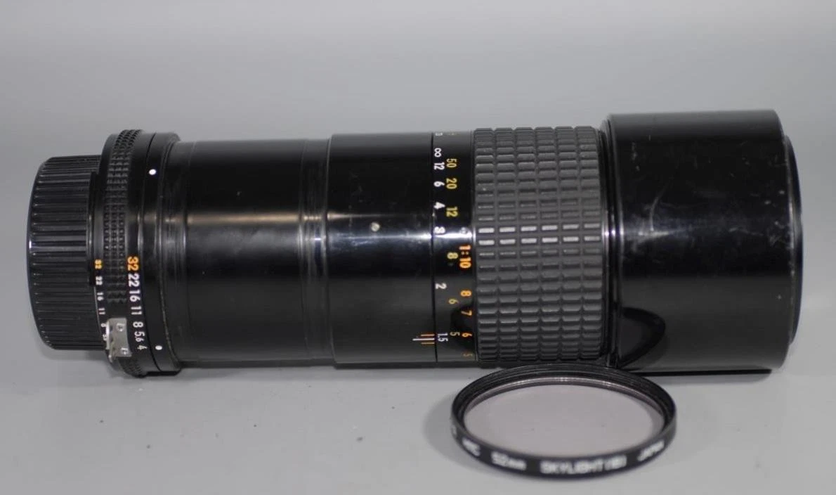 Nikon Micro Nikkor 200mm F4 for sale | eBay