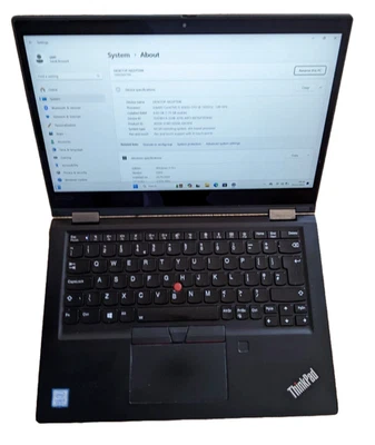Lenovo ThinkPad Yoga X390 i5 8265U 1.8GHz 8GB RAM 256GB SSD 13.3" 2In1 2511 - Image 1 of 4