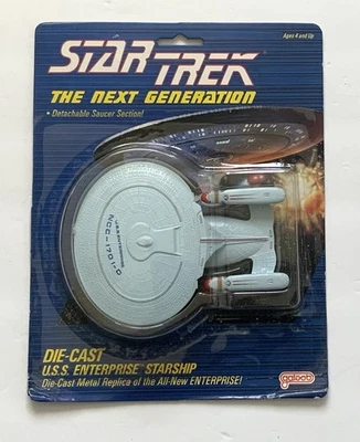 Star Trek 1988 Vintage Die-Cast U.S.S. Enterprise NCC-1701-D by Galoob - Image 1 of 4